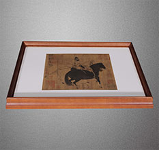 江阴书画装裱配框服务案例